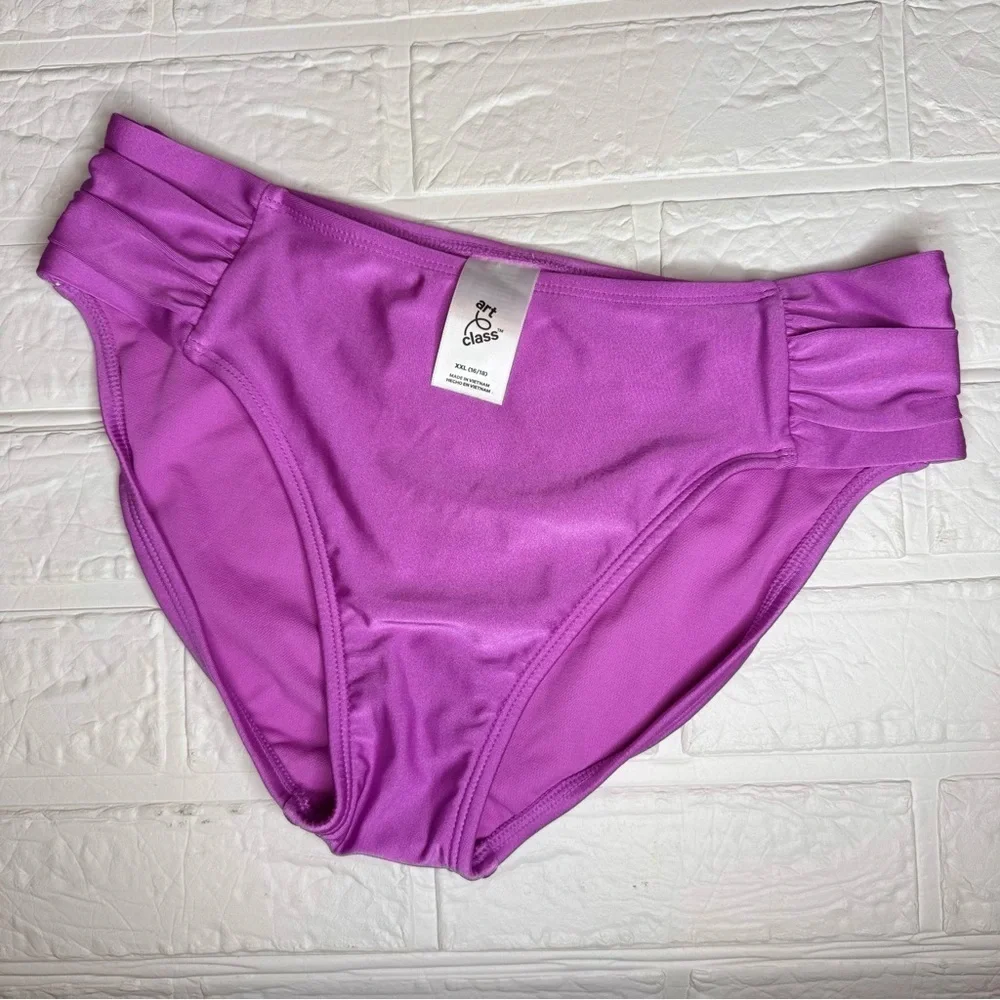 Kids Art Class Purple Bikini Bottoms XXL (16/18)
